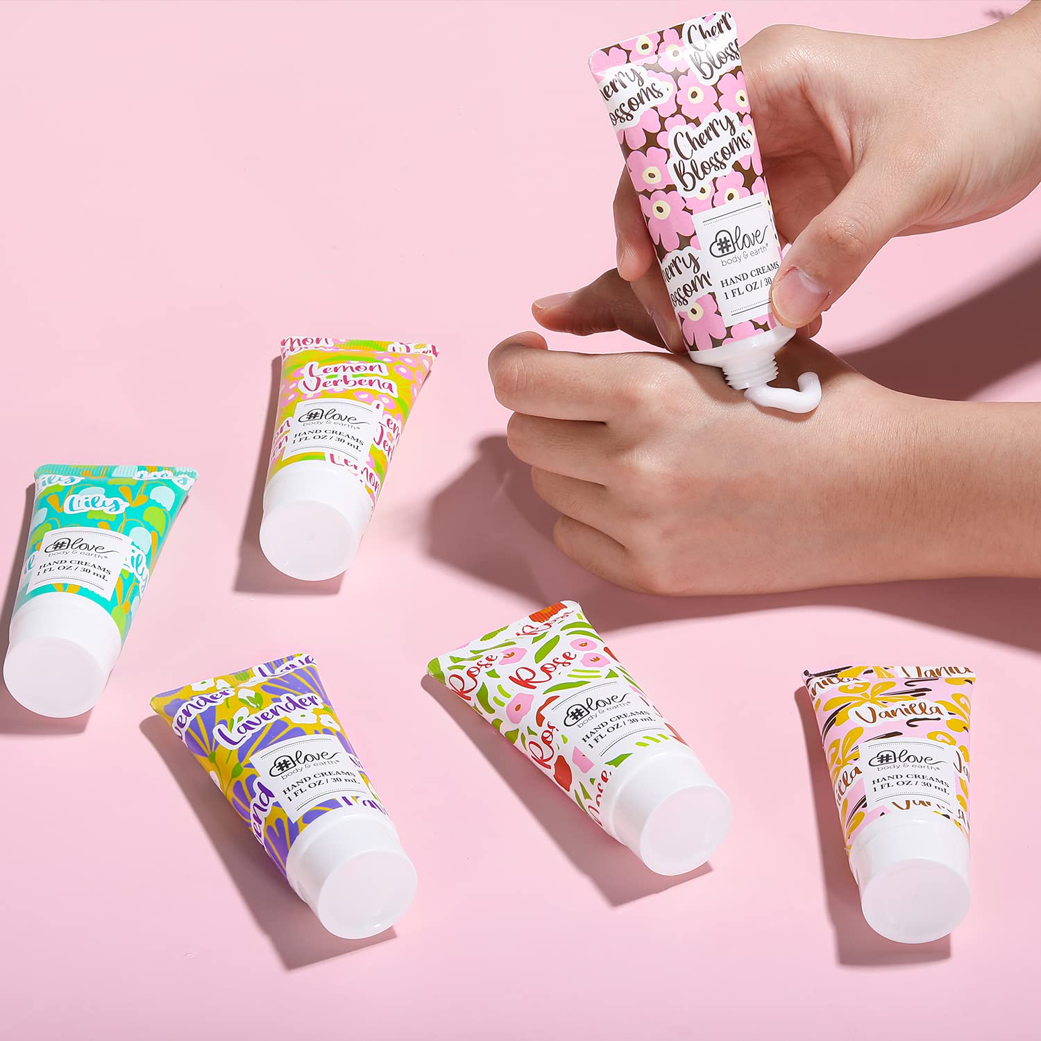 Body & Earth Love Hand Cream Hydrating Hand Cream Gift Set