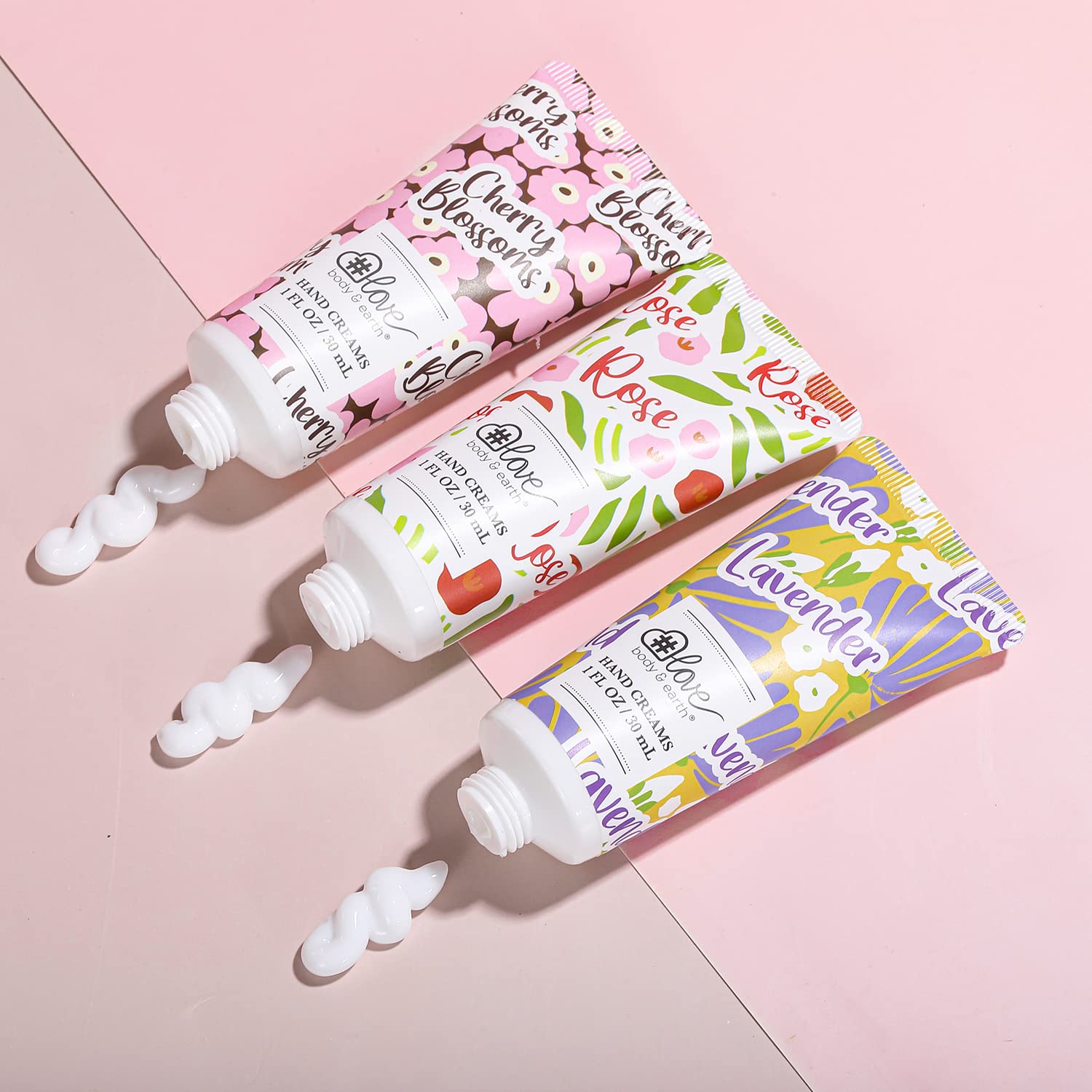 Body & Earth Love Hand Cream Hydrating Hand Cream Gift Set