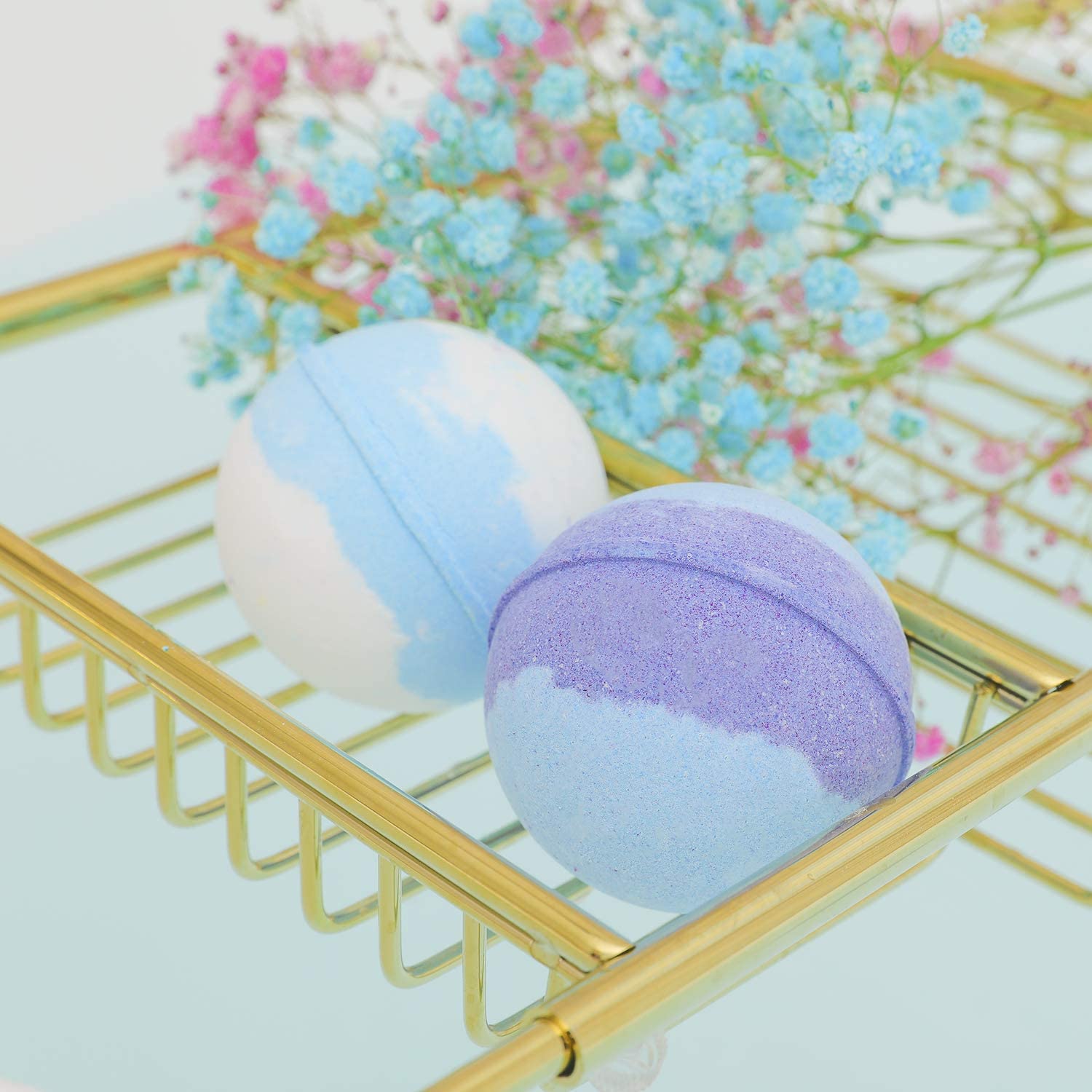 Spa Luxetique Bath Sets Colorful Bath Bombs Gift Set