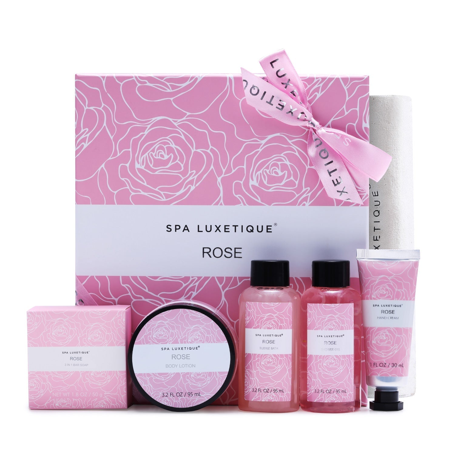 Spa Luxetique Gift Sets Rose Bath Gift Box