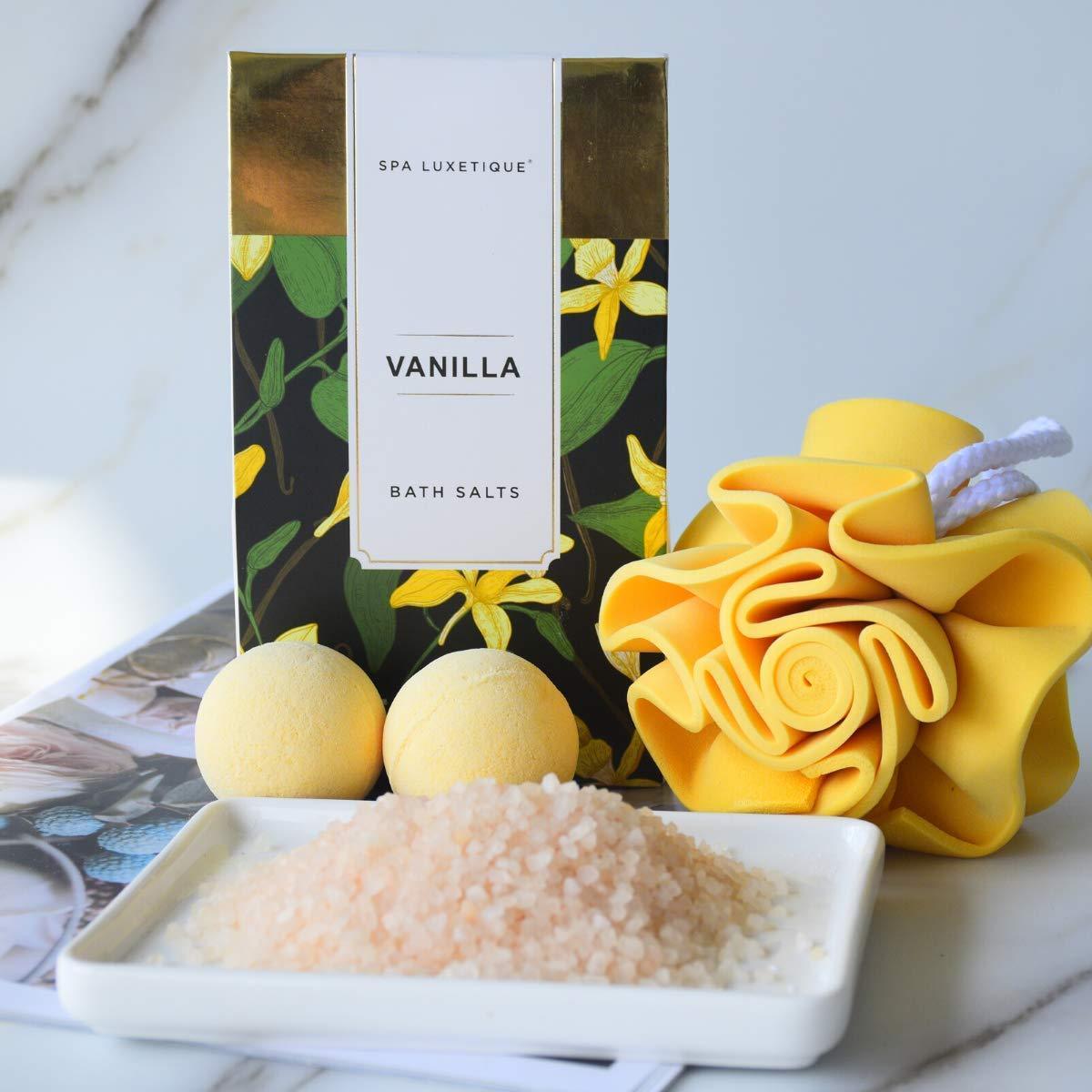 Spa Luxetique Gift Sets Vanilla Everyday Bath Set Tote