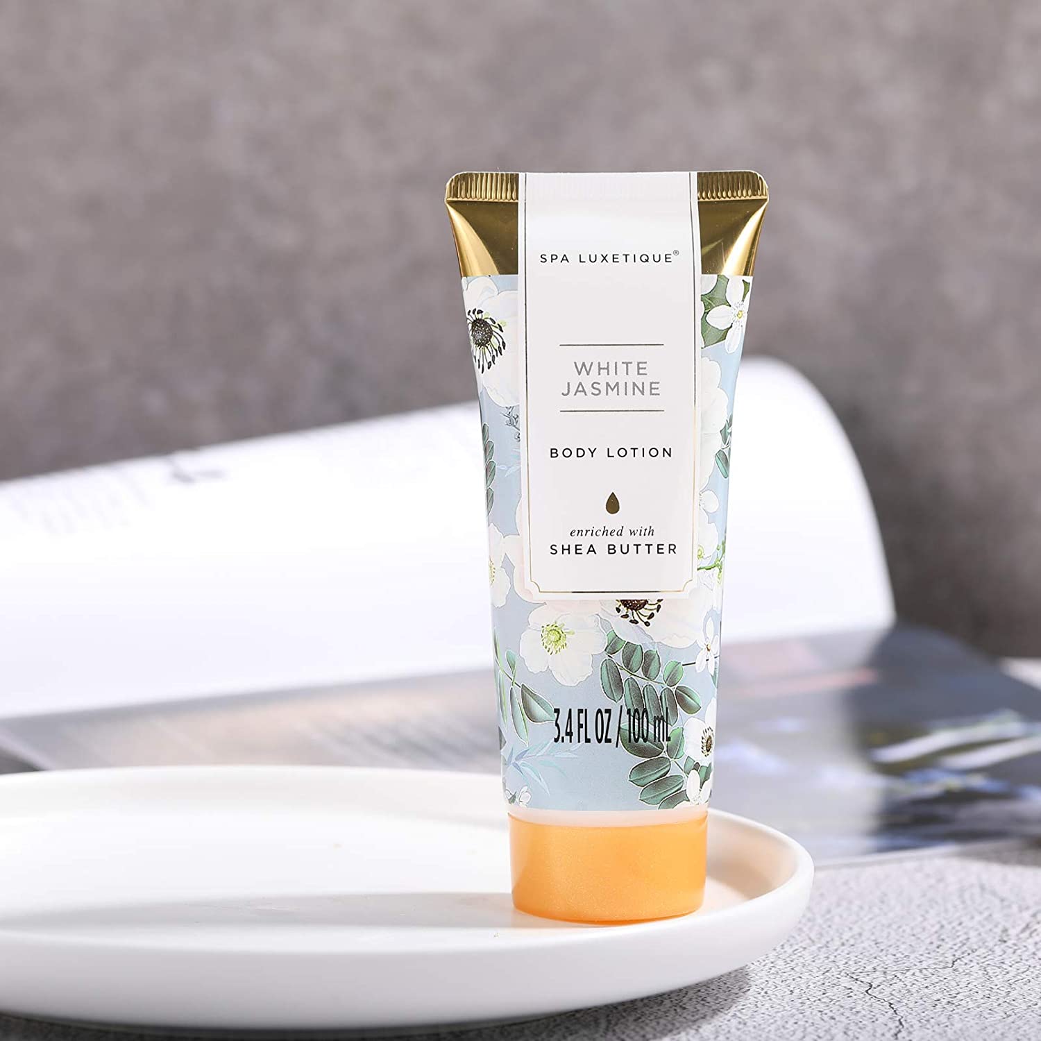 Spa Luxetique Gift Sets White Jasmine Spa Bathtub Set