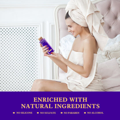 Body &amp; Earth Bath Sets Body &amp; Earth Bath Gift Sets for Women with Travel Bag, Lavender Scent for Mother&