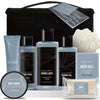 Body & Earth Inc 8 Pcs Luxury Men's Bath Set Skin Care Kit Birthday Gifts for Men