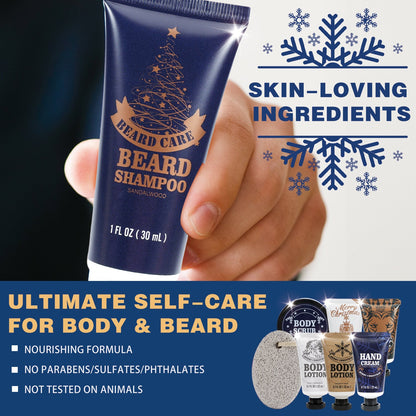 Body &amp; Earth Inc Advent Calendar 2024 Christmas Gifts Sets for Men, Countdown Surprise Xmas Gift Idea