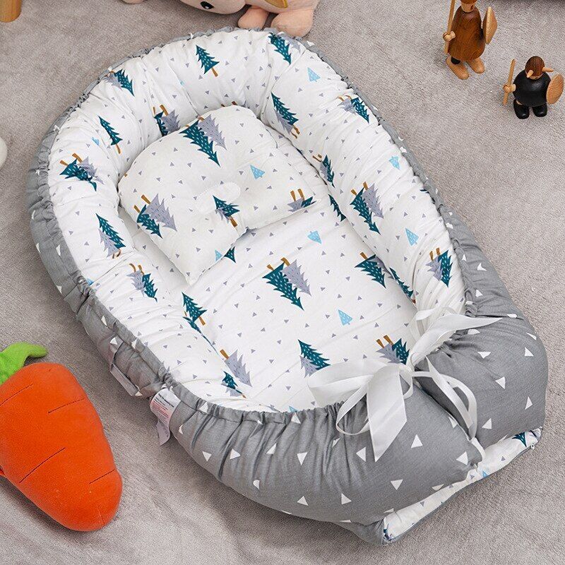 Body &amp; Earth Inc Baby Crib Nest Bed Portable Crib Sleeper Cradle