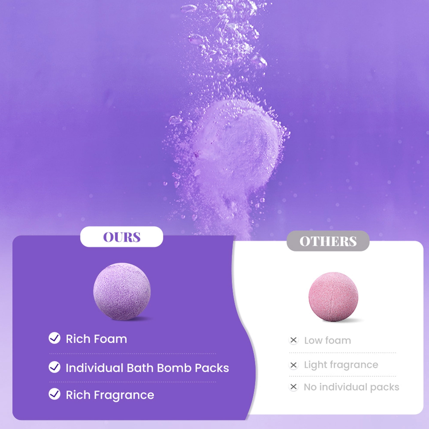 Body &amp; Earth Inc Bath Bombs Gift Set for Women Relaxing