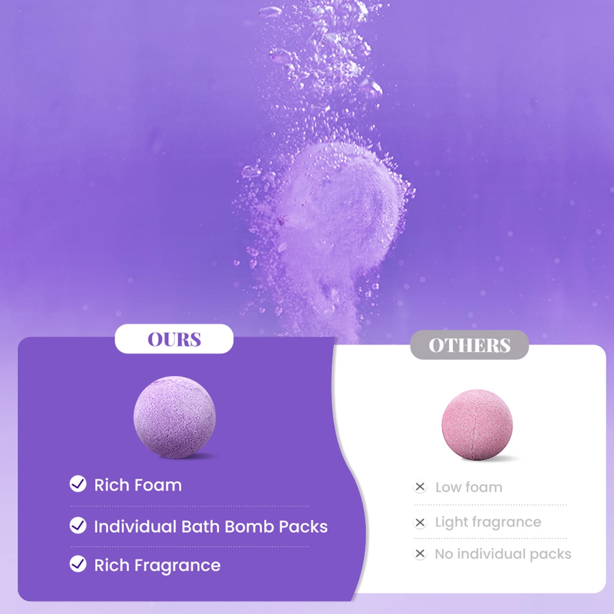 Body &amp; Earth Inc Bath Bombs Gift Set for Women Relaxing