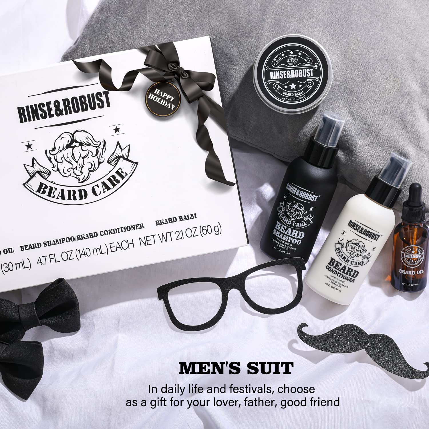 Body &amp; Earth Inc Beard Wash &amp; Beard Conditioner Set