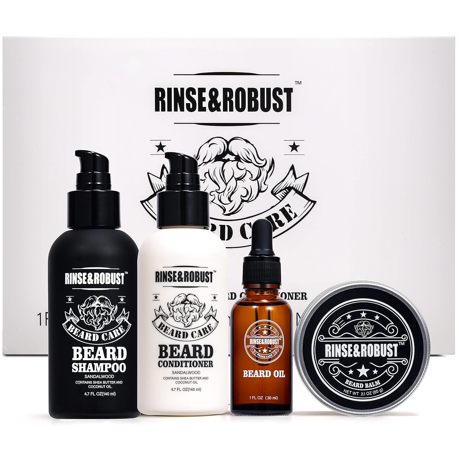 Body &amp; Earth Inc Beard Wash &amp; Beard Conditioner Set