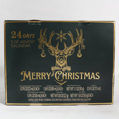 Body &amp; Earth Inc Body &amp; Earth 2025 Advent Calendar - 24 Days of Christmas Gifts Sets for Men, eard Grooming Kits