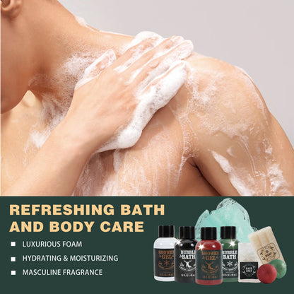 Body &amp; Earth Inc Body &amp; Earth 2025 Advent Calendar - 24 Days of Christmas Gifts Sets for Men, eard Grooming Kits