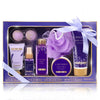 Body & Earth Inc Body & Earth Spa Gifts for Women - Lavender 8 Pcs Bath Sets