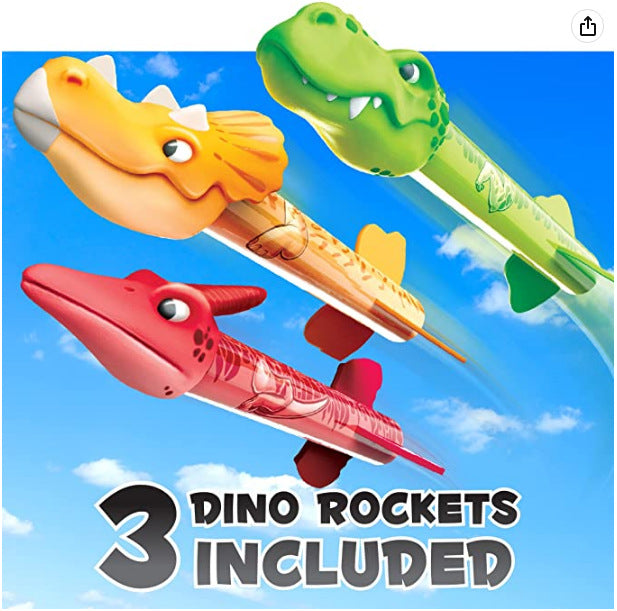 Body &amp; Earth Inc Dinosaur Rocket Launcher Toys for Kids