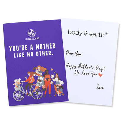 Body &amp; Earth Inc Gift Cards Thankyou Card For Mother