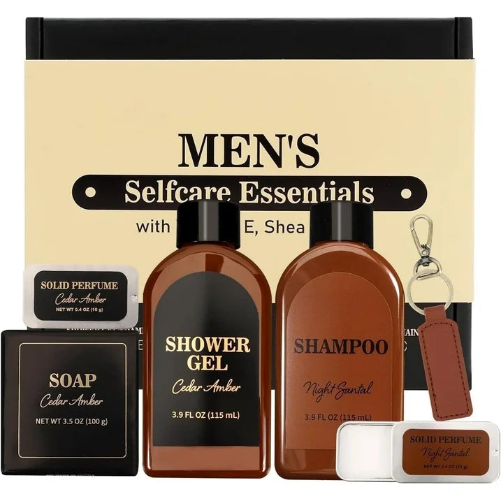 Body & Earth Inc Gift Sets for Men, Bath and Body Spa Gift Baskets Birthday Gifts