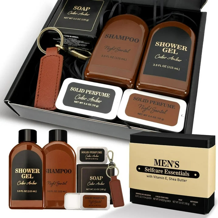 Body &amp; Earth Inc Gift Sets for Men, Bath and Body Spa Gift Baskets Birthday Gifts