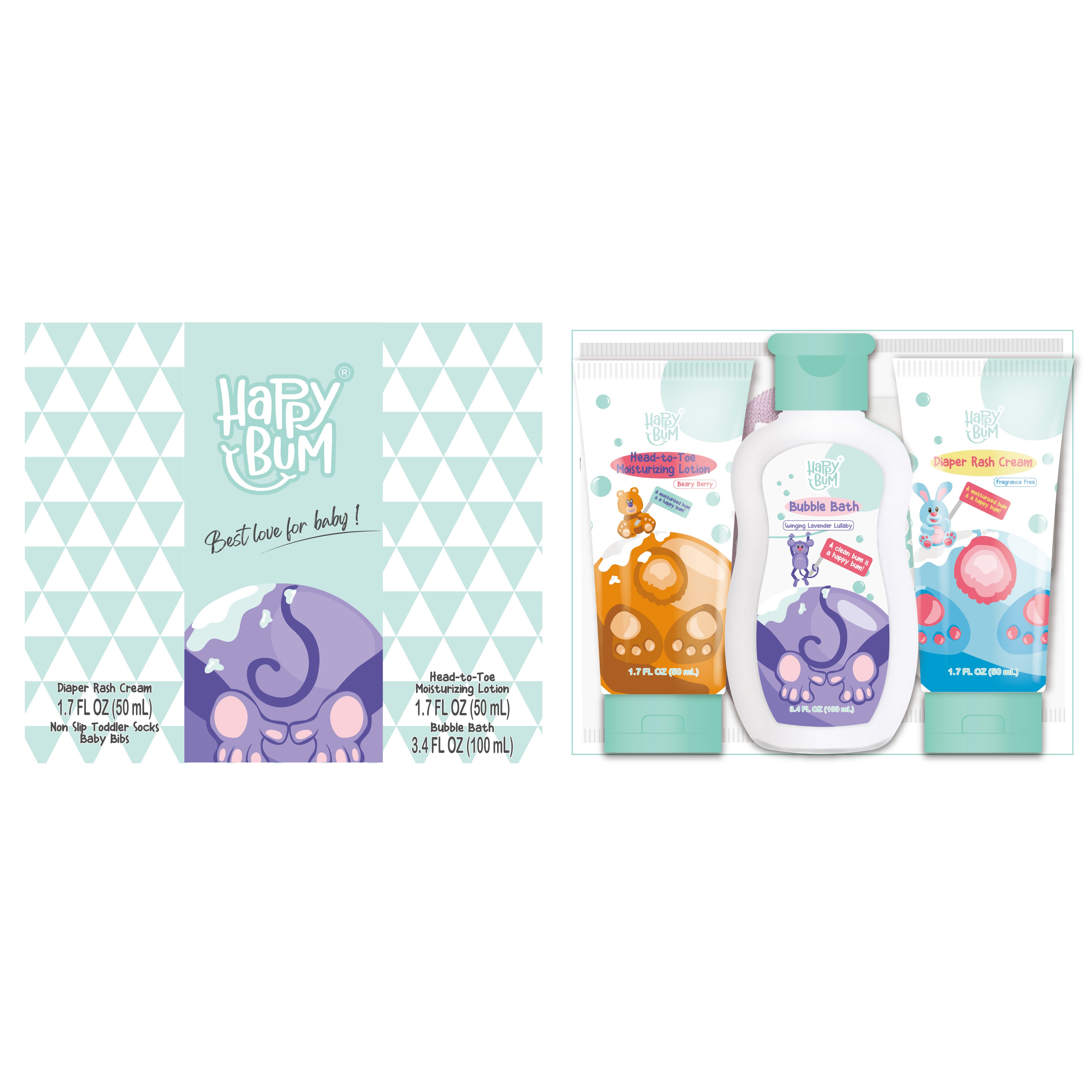 Baby bum orders bath products