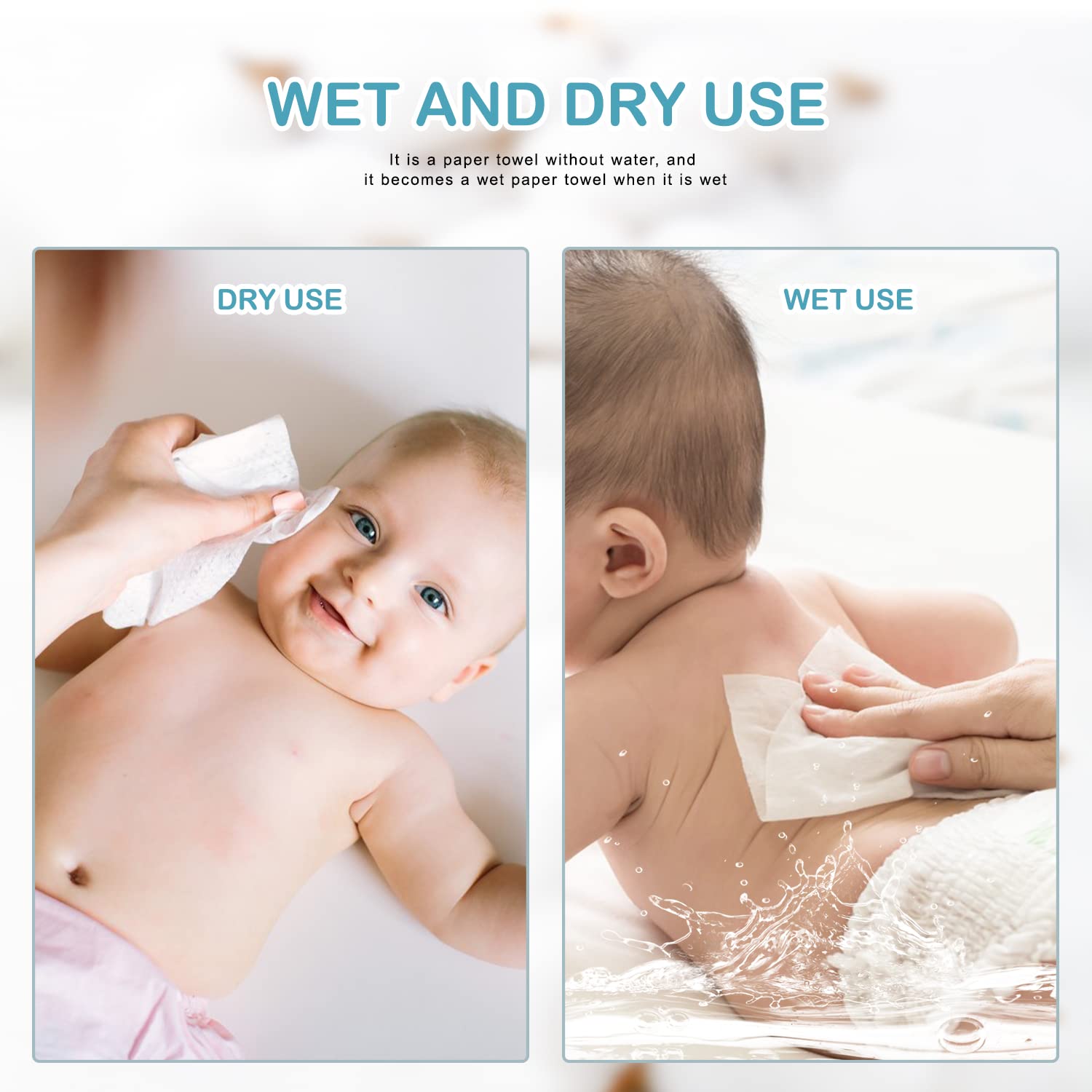 Baby dry wipes for hot sale newborns