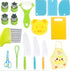 Body & Earth Inc Montessori Kitchen Tools Girl Toys for 3 4 5 6 7 8 Year Old Girls Gifts