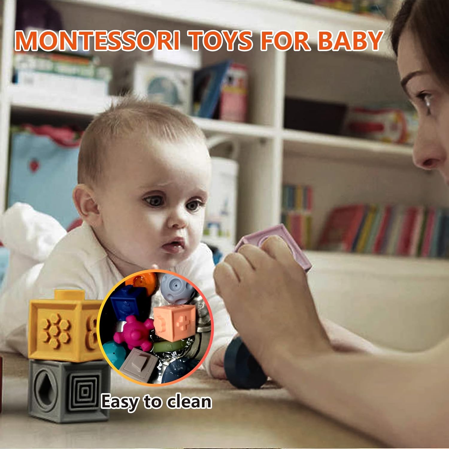 Body &amp; Earth Inc Montessori Toys for Babies 6-12 Months