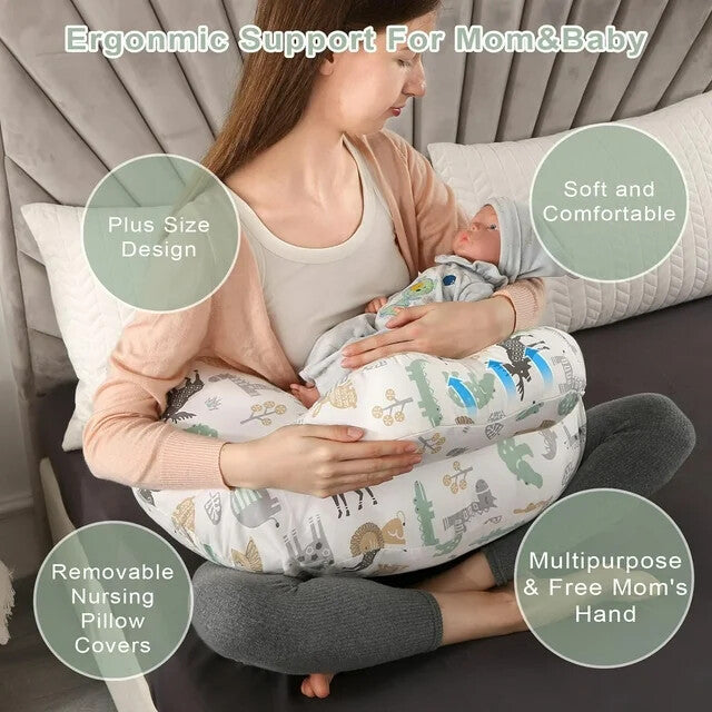 Body &amp; Earth Inc Nursing Pillow, Ergonomic Breastfeeding Pillows