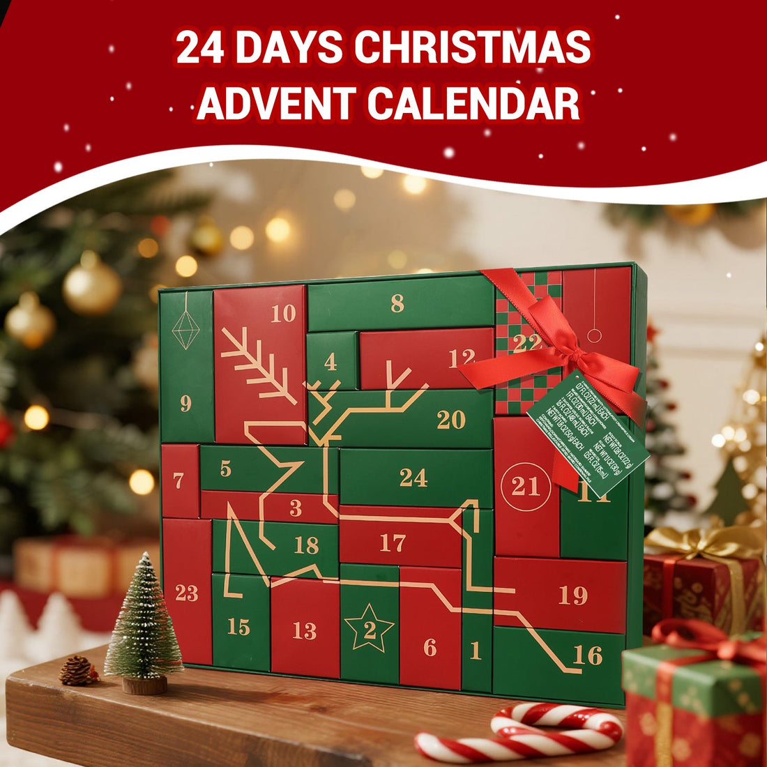 Body &amp; Earth Inc Rinse &amp; Robust Mens Christmas Gift Sets 2025 Advent Calendar