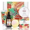 Body & Earth Inc Spa Gift Sets for Women, 5Pcs Rose Bath Kits Include Massage Oil, Bath Bomb, Salt Scrub, Soap, Hand Cream