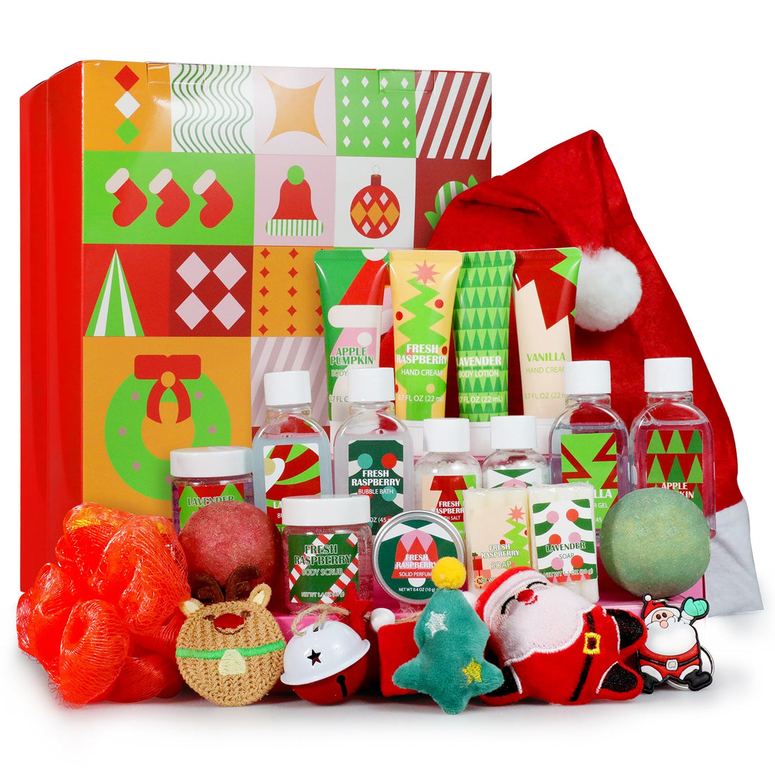 Body &amp; Earth Inc Spa Luxetique Advent Calendar 2025 Holiday Christmas Gifts for Women New Year, 24 Days of Beauty Skincare