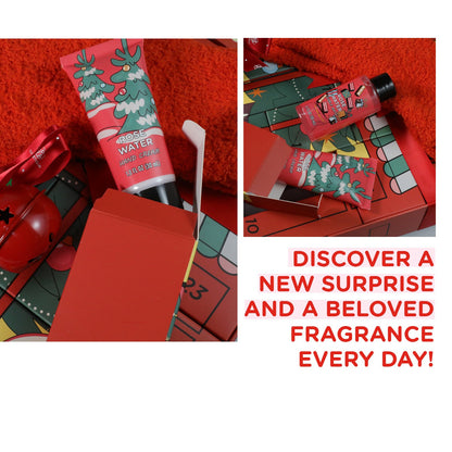 Body &amp; Earth Inc Spa Luxetique Christmas Advent Calendar 2025, Holiday Gift Baskets Bath ans Body Sets for Women