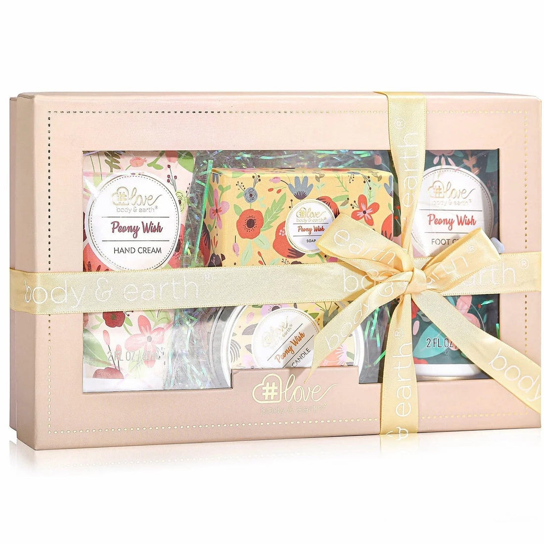 Body & Earth Love Gift Sets Peony Wish Body Care Gift Set