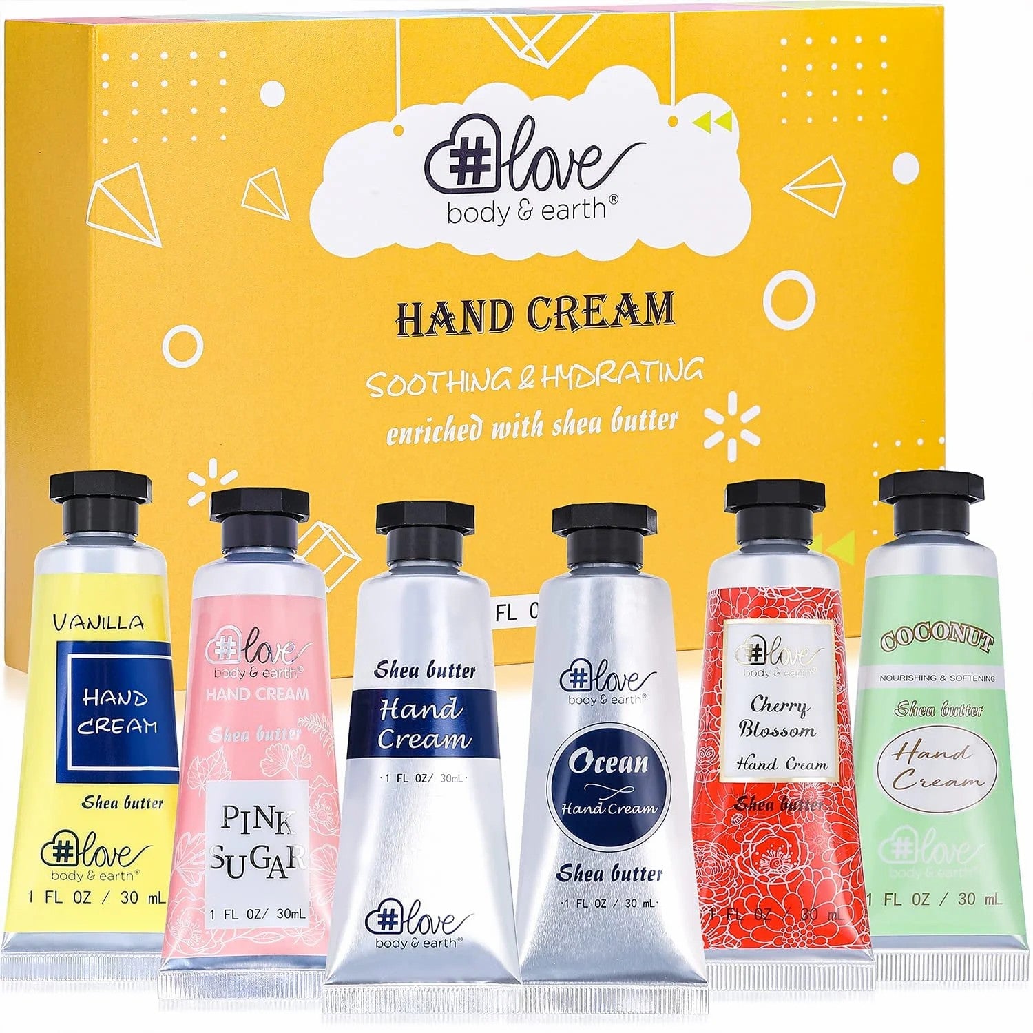 Body &amp; Earth Love Gift Sets Vitality Hand Cream Set