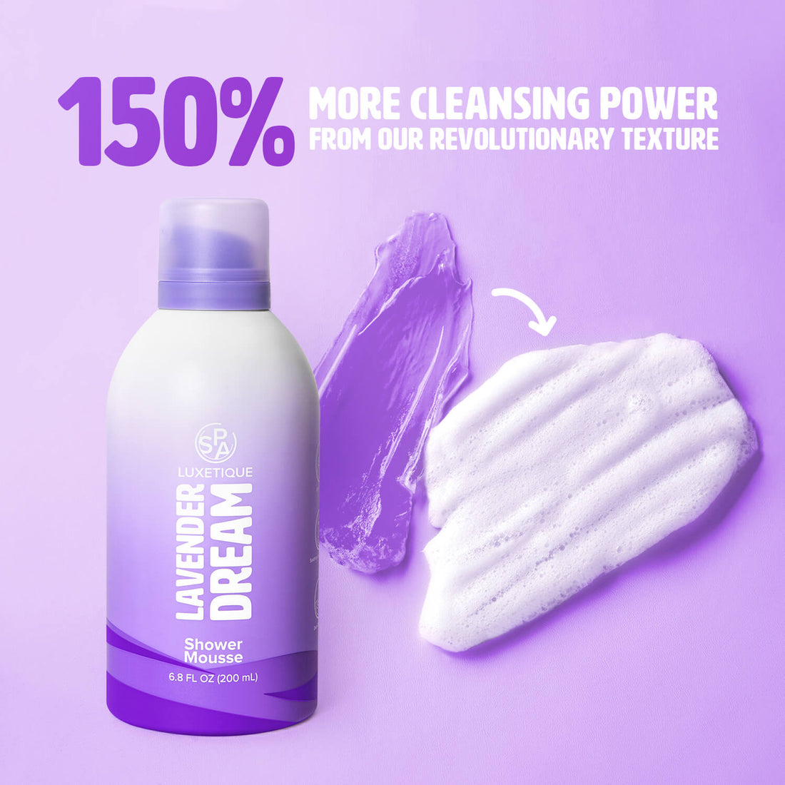 Lavender Shower Gel Lavender Dream Shower Set Shower Mousse Body Cream