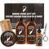 Rinse & Robust Beard Care Gift Set for Men, 6Pcs Premium Sandalwood Beard Grooming Kit