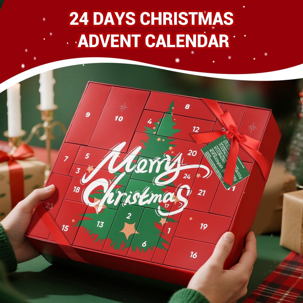 Rinse &amp; Robust Rinse &amp; Robust Advent Calendar 2026, 24 Pcs Bath and Body Christmas Day Gift Sets for Men Grooming