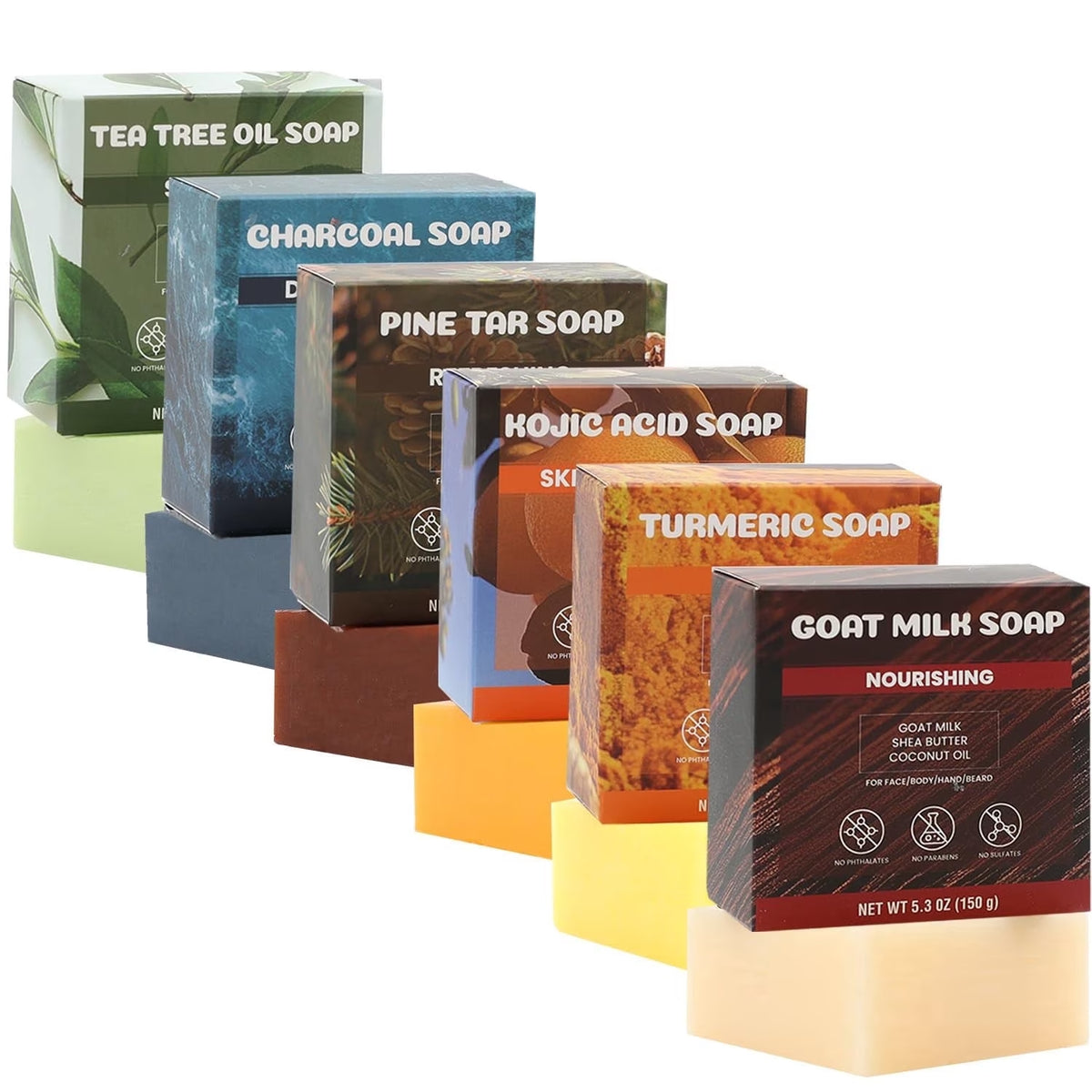 Rinse &amp; Robust Rinse &amp; Robust Bath Bar Soap Gift Sets for Men