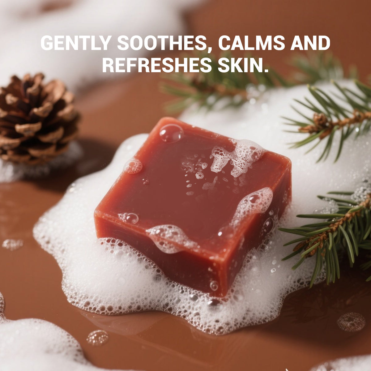 Rinse &amp; Robust Rinse &amp; Robust Pine Tar Oil Men’s Bars Soap, Refreshing Face &amp; Body for All Skin Types Gifts for Him , 5.3 oz | 4 Bars