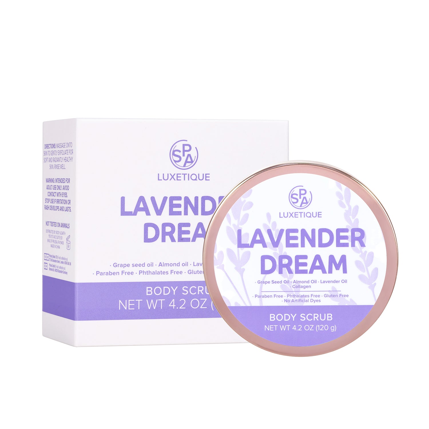 Spa Luxetique Body Scrub Lavender Dream Body Scrub
