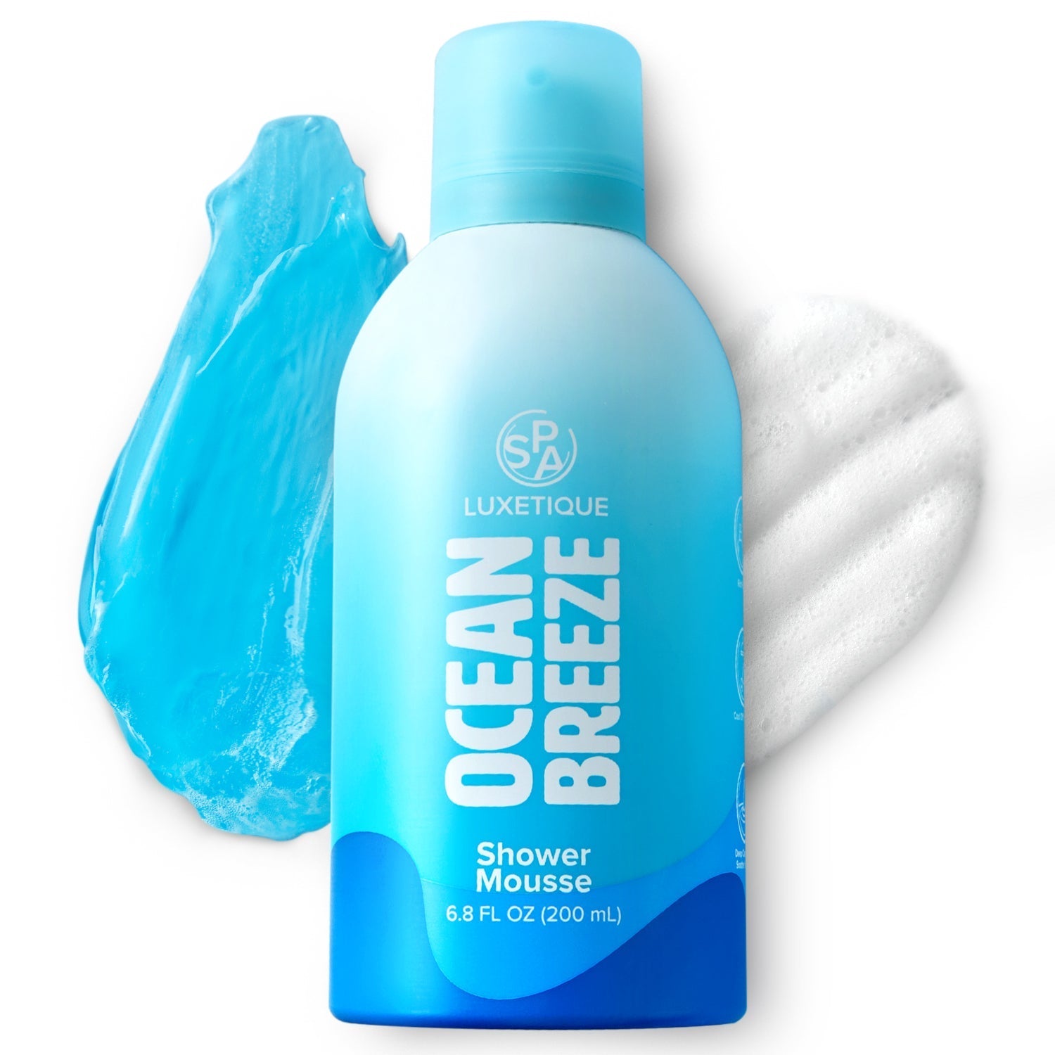 Spa Luxetique Foam Bath Ocean Breeze Shower Mousse