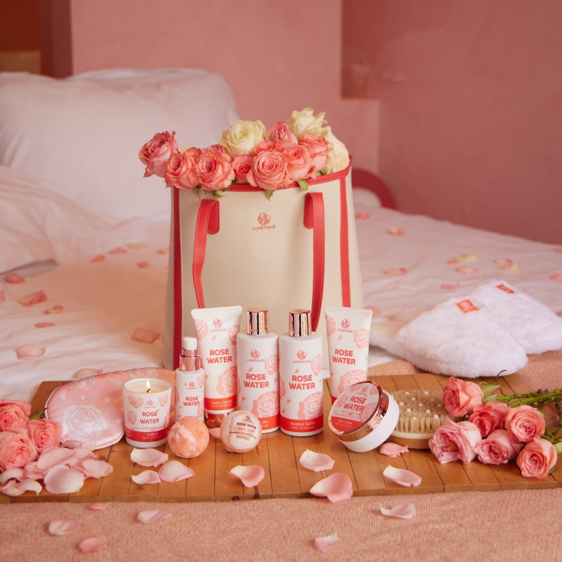 Spa Luxetique Gift Sets Rose Water Gift Set