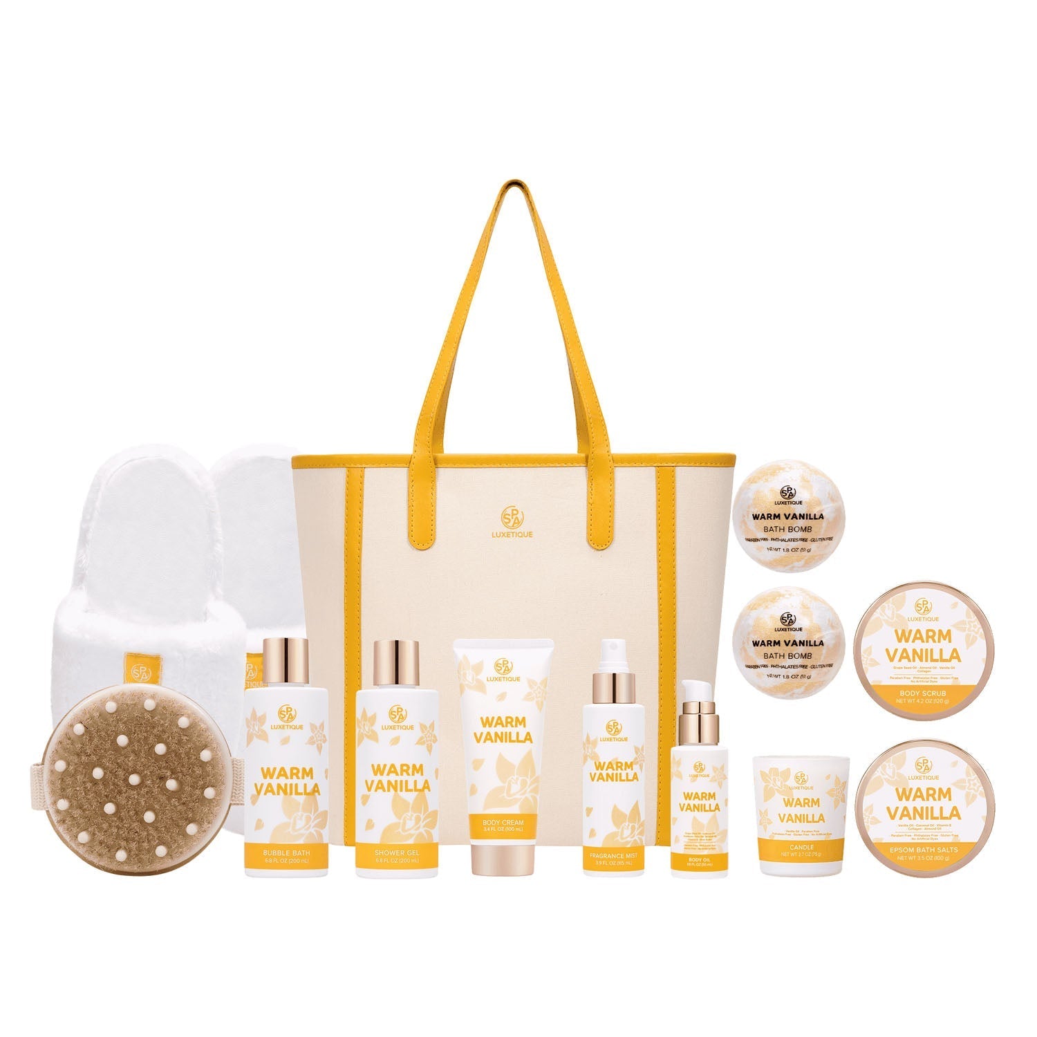 Spa Luxetique Gift Sets Warm Vanilla Gift Set