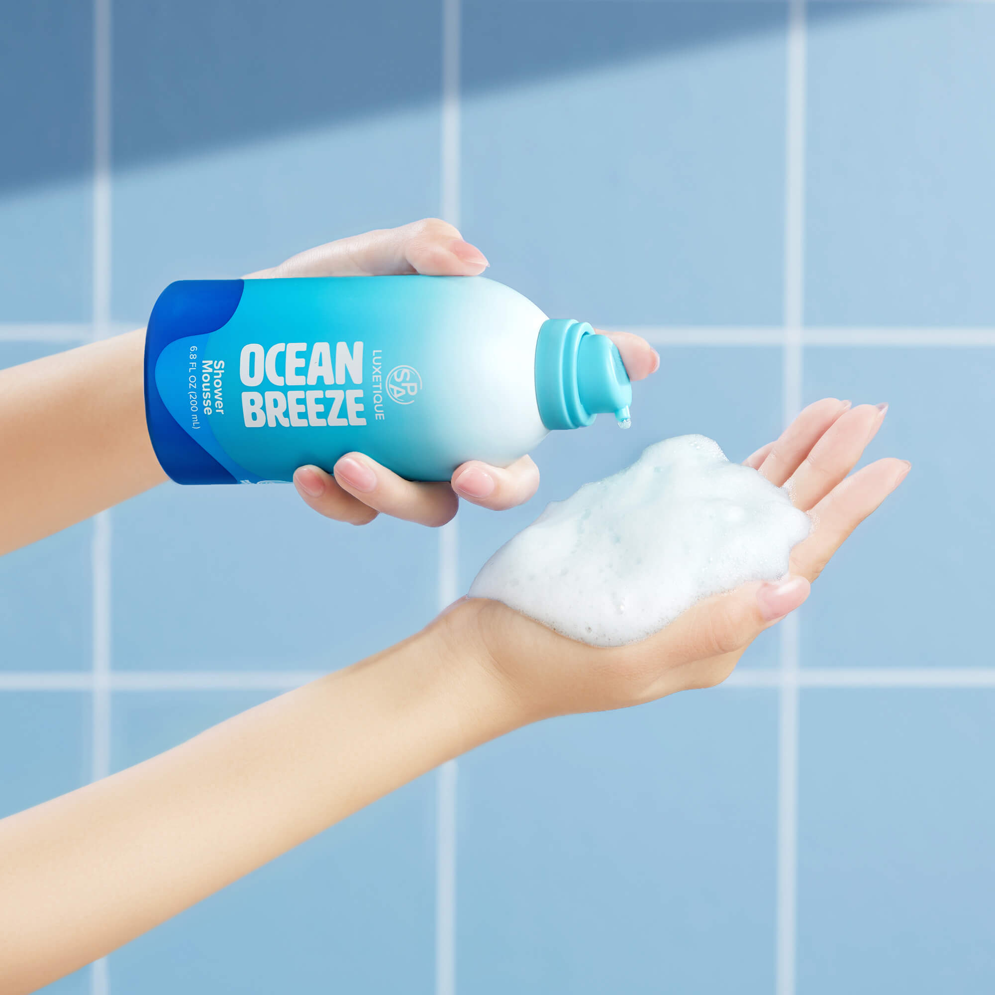 Spa Luxetique Ocean Breeze Shower Mousse