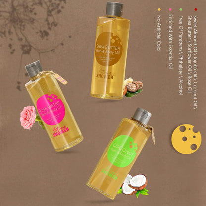 Autumn Shower Body Oil 3 Pack Bath and Body Oil