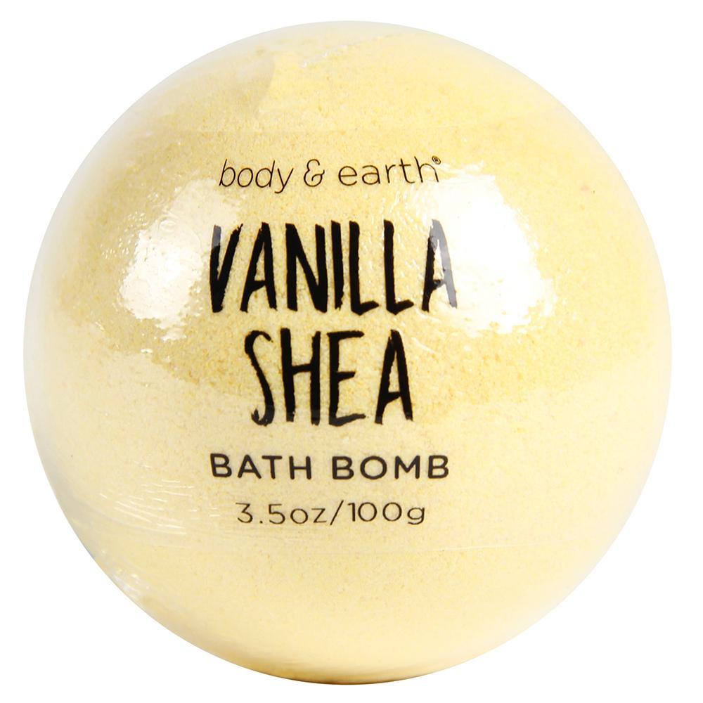Body &amp; Earth Bath Bomb Vanilla Shea Bath Bombs Set-*10pcs