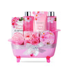 Body & Earth Gift Sets Cherry Blossom & Jasmine Spa Bathtub Set