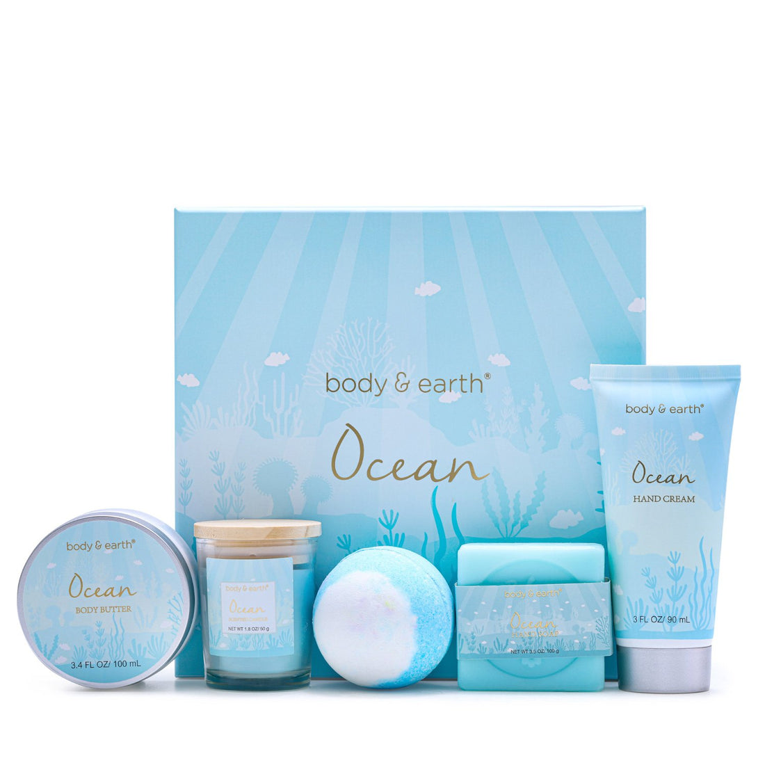 Body &amp; Earth Gift Sets Ocean Spa Box Set