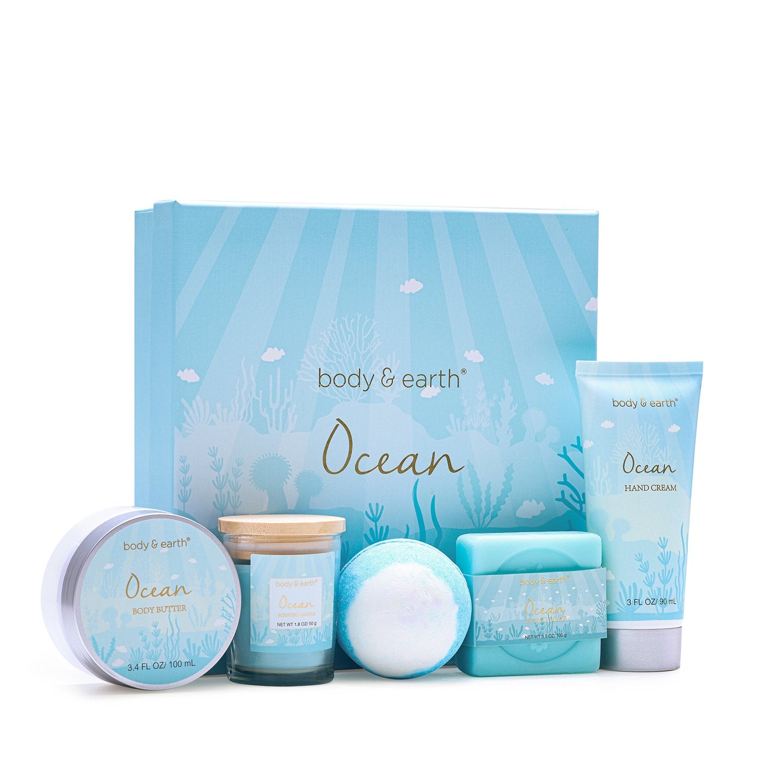 Body &amp; Earth Gift Sets Ocean Spa Box Set