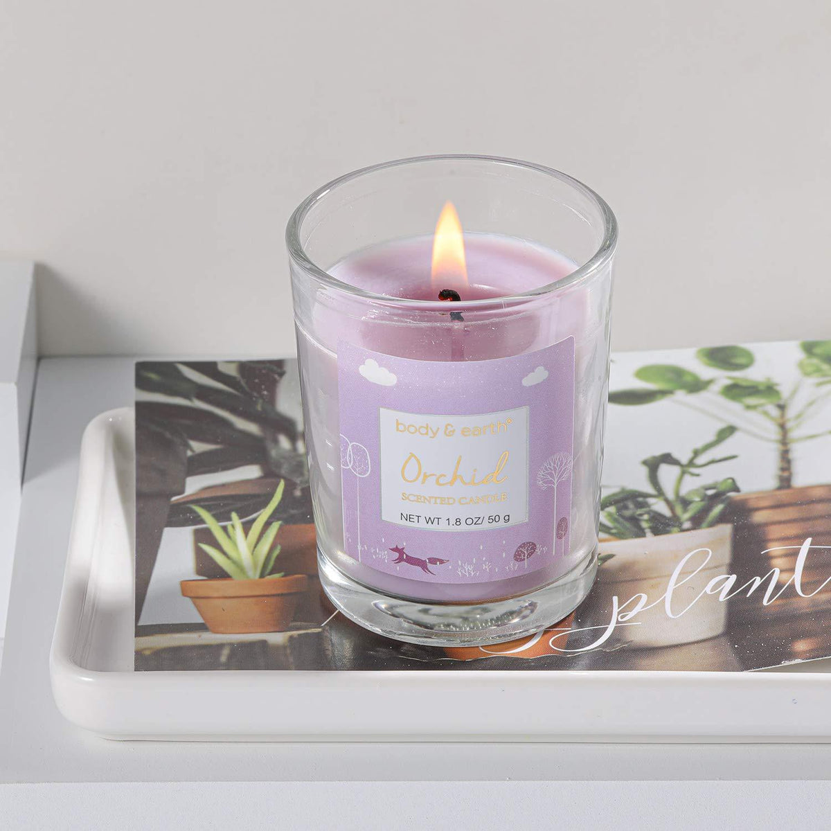 Orchid Bath Gift Set – Body & Earth Inc