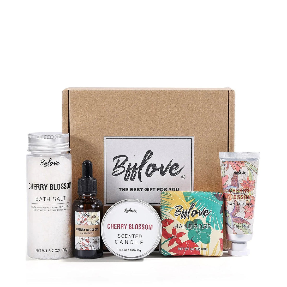Body & Earth Inc Cherry Blossom Spa Gift Box-