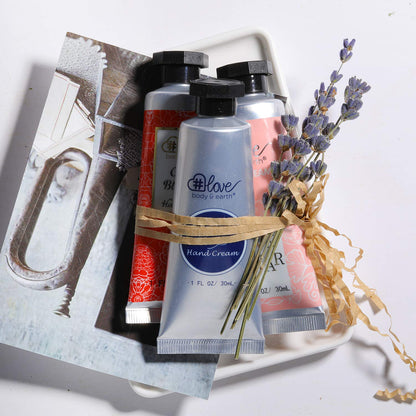 Body &amp; Earth Love Gift Sets Meteor Hand Cream Box Set